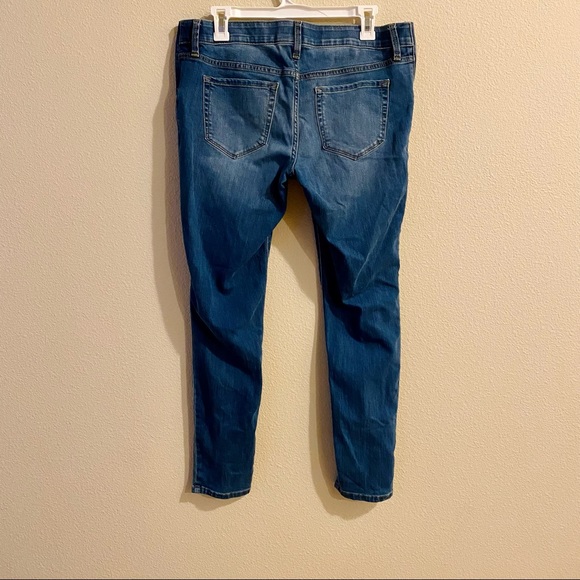 High Rise Inset Panel Maternity Jeggings - Picture 4 of 7